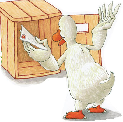 Postbox Duck